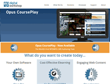 Tablet Screenshot of digitalworkshop.com
